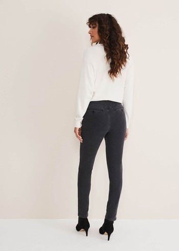 Phase Eight Haileestitch Skinny Jeans Grey Australia | DO1924803